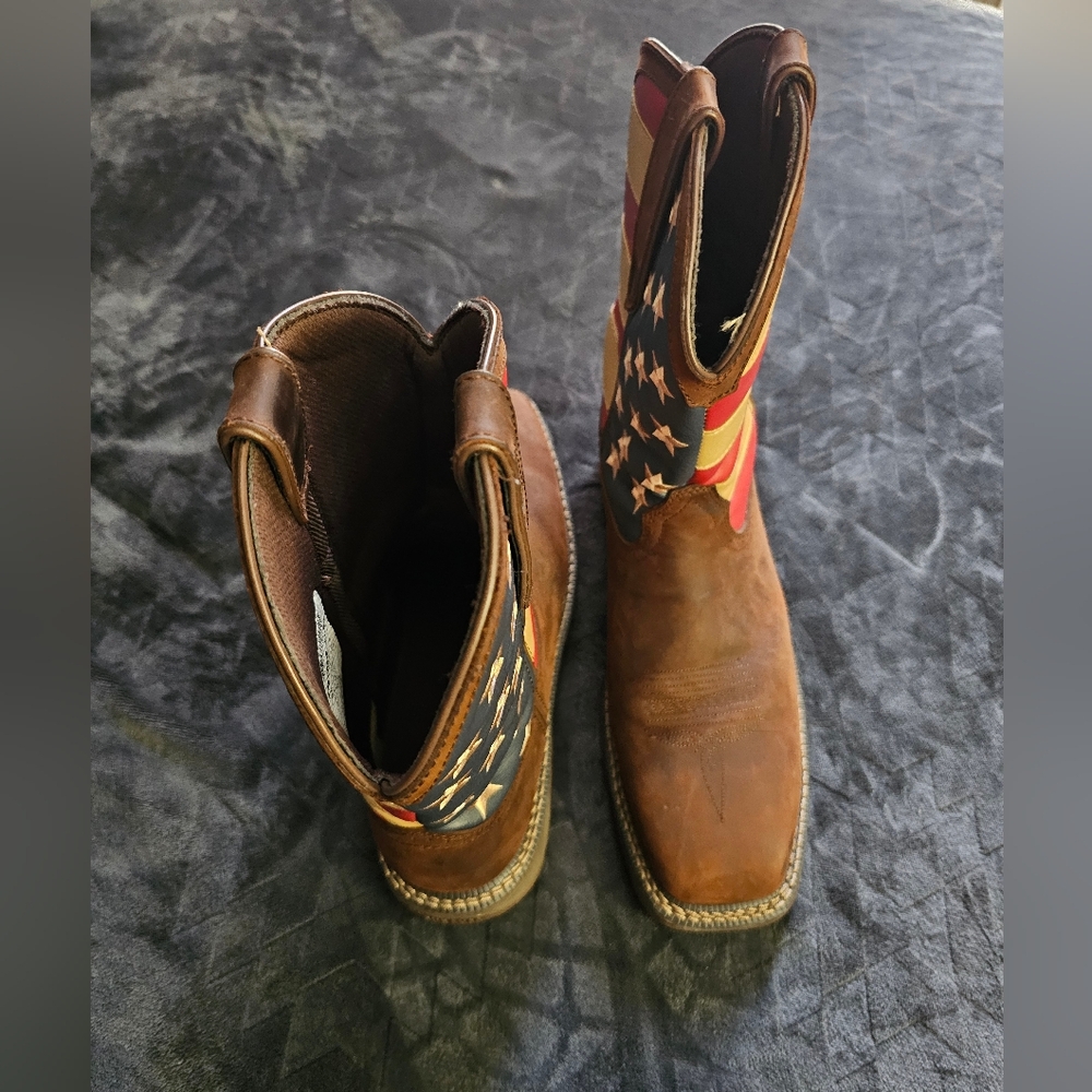 REBELTM BY DURANGO STEEL TOE FLAG WESTERN FLAG BOOT